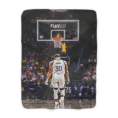 Steph Curry Sherpa Fleece Blanket