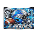 Detroit Lions Indoor Wall Tapestries