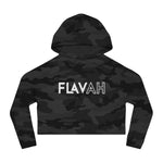 Flavah Cropped Hooded Sweatshirt