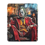 Joker Sherpa Fleece Blanket