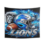 Detroit Lions Indoor Wall Tapestries