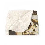 King James Sherpa Fleece Blanket