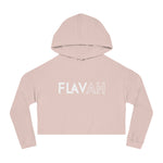 Flavah Cropped Hooded Sweatshirt