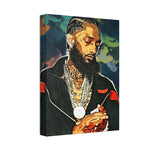 Marathon Continues...Nipsey Canvas Art