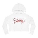 Chablay's Cropped Hooded Sweatshirt