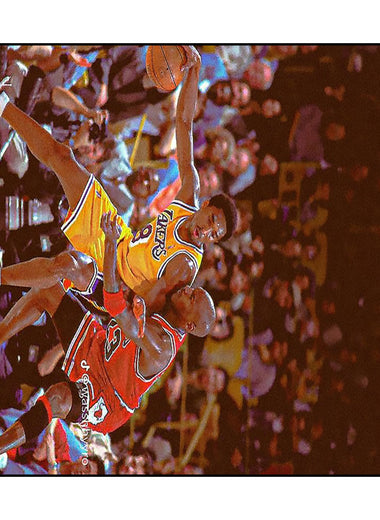 Bryant vs Jordan Woven Blanket