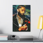 Marathon Continues...Nipsey Canvas Art
