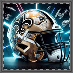 New Orleans Saints Coaster