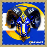 LA Chargers Ceramic Coaster