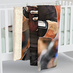 Joe Burrow Sherpa Fleece Blanket