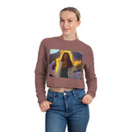 When A Woman's Fed Up Cropped Sweatshirt