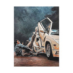 Exclusive Wolf of Wall Street Custom Canvas - Hilarious Lamborghini Scene