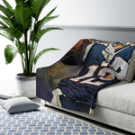 Tom Brady Sherpa Fleece Blanket
