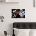 Brady and Manning Poster