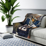 Tom Brady Sherpa Fleece Blanket