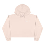 ...Tell Me I'm Pretty Crop Hoodie (White Logo)