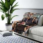 Joe Burrow Sherpa Fleece Blanket