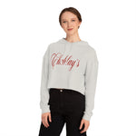 Chablay's Cropped Hooded Sweatshirt