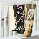 King James Sherpa Fleece Blanket