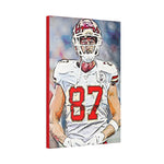 Travis Kelce Custom Canvas