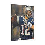 Tom Brady Celebrity Canvas Artwork