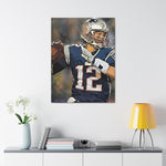 Tom Brady Celebrity Canvas Artwork1