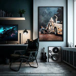 Exclusive Wolf of Wall Street Custom Canvas - Hilarious Lamborghini Scene